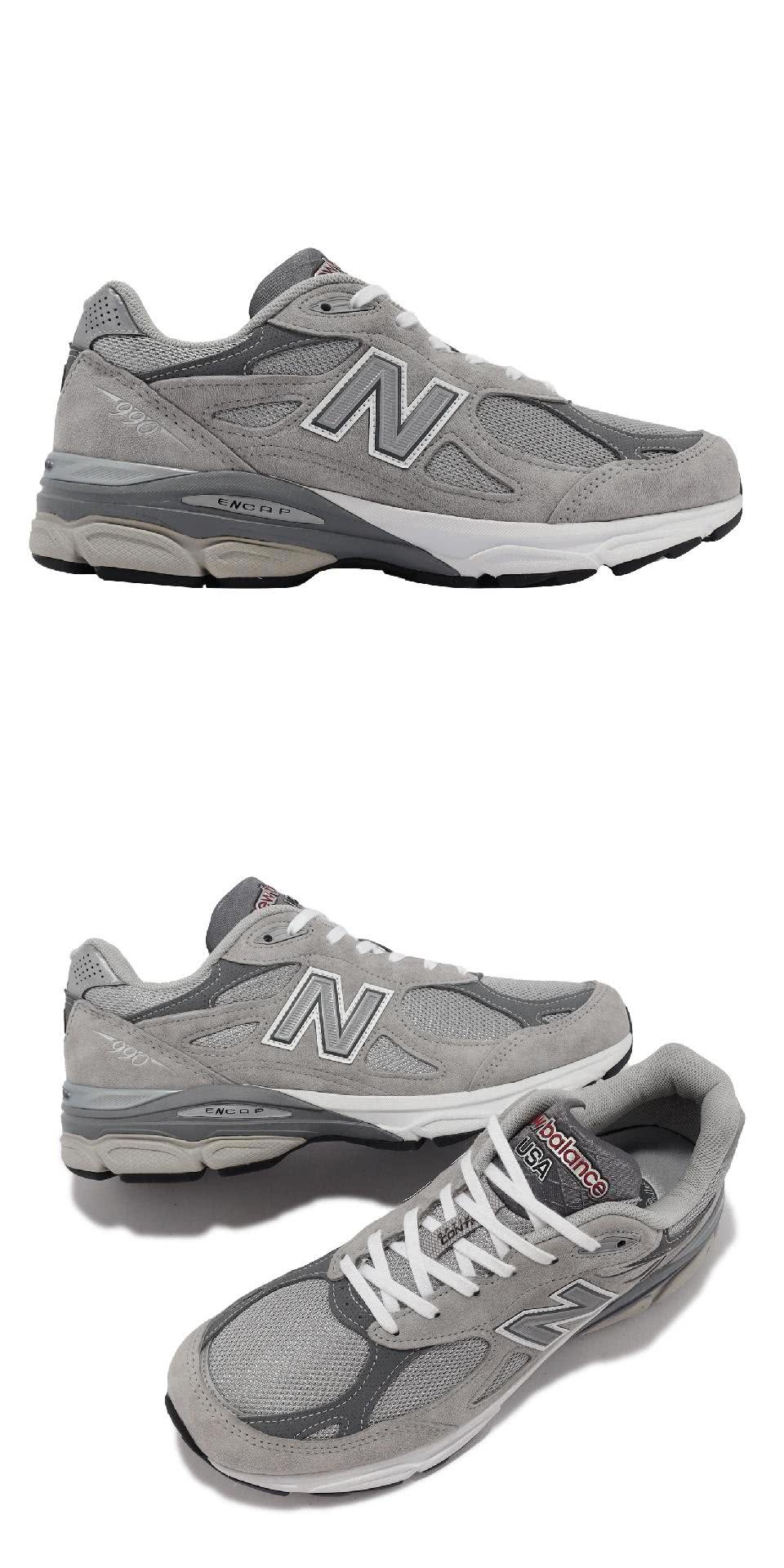 NEW BALANCE 休閒鞋 990 V3 男鞋 灰 元祖