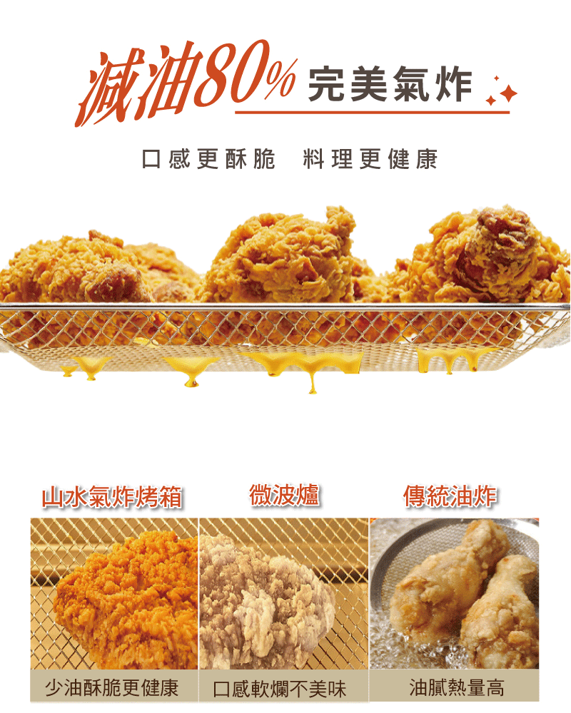 口感更酥脆料理更健康
