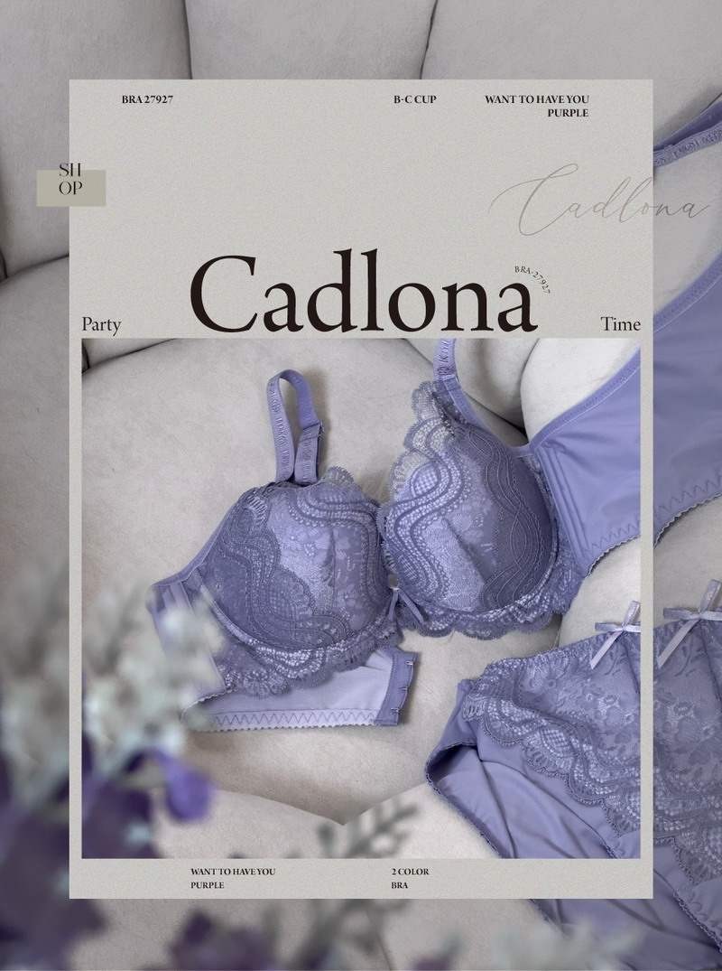 伊黛爾 凱德洛娜 軟鋼圈能量纖維集中包覆機能內衣(紫藍) 推