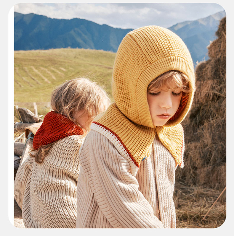 kocotree 保暖針織帽兩用圍巾(成人款)好評推薦