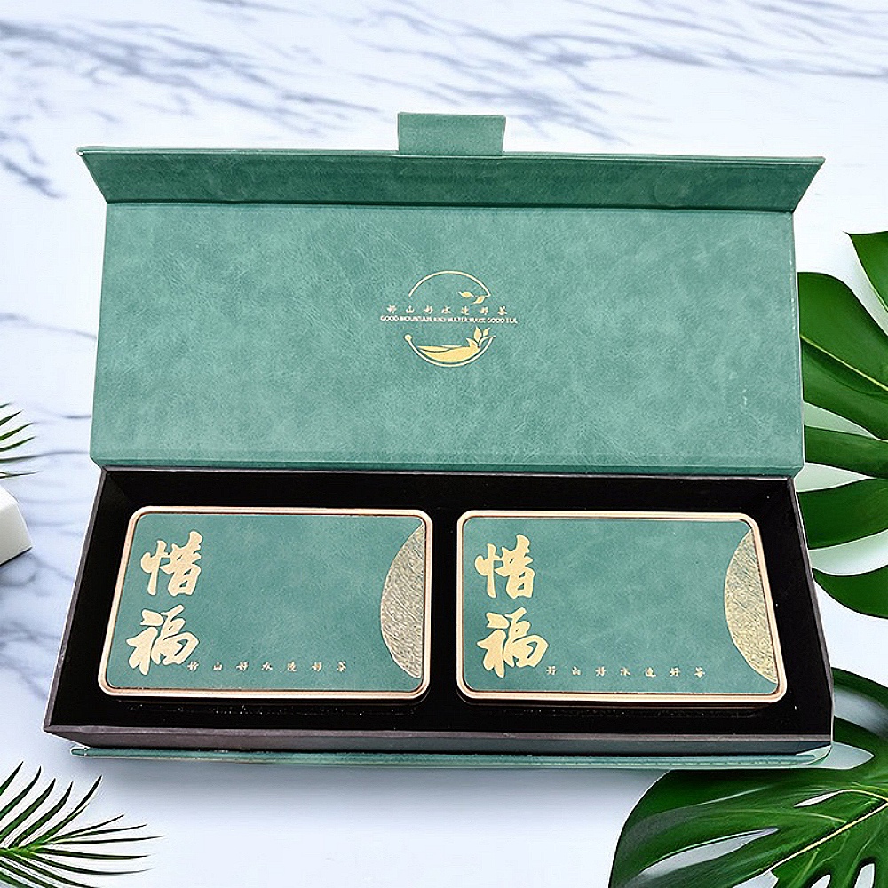 清山茶廠 高山茶手採合歡山烏龍茶葉禮盒(150g*2罐) 推