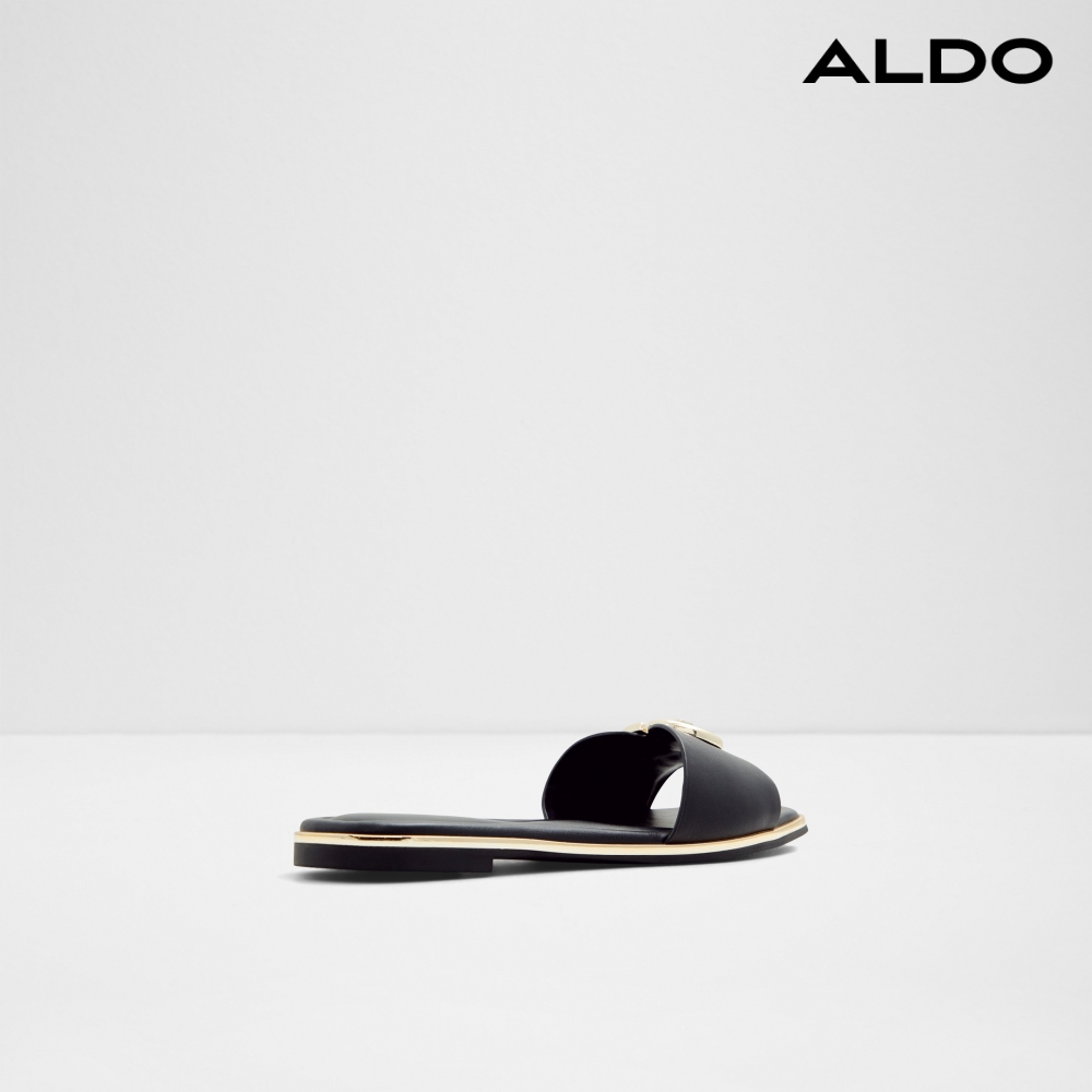 ALDO BELLENOR-復古花窗紋涼拖鞋(黑色)品牌優惠
