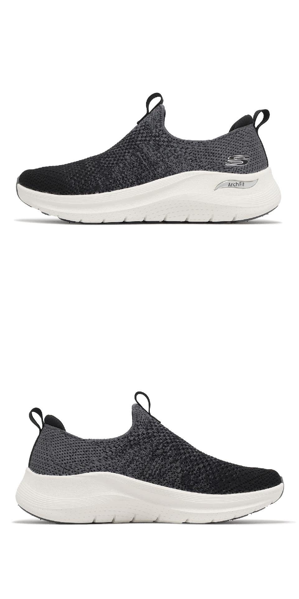 SKECHERS 休閒鞋 Arch Fit 2 女鞋 黑 灰