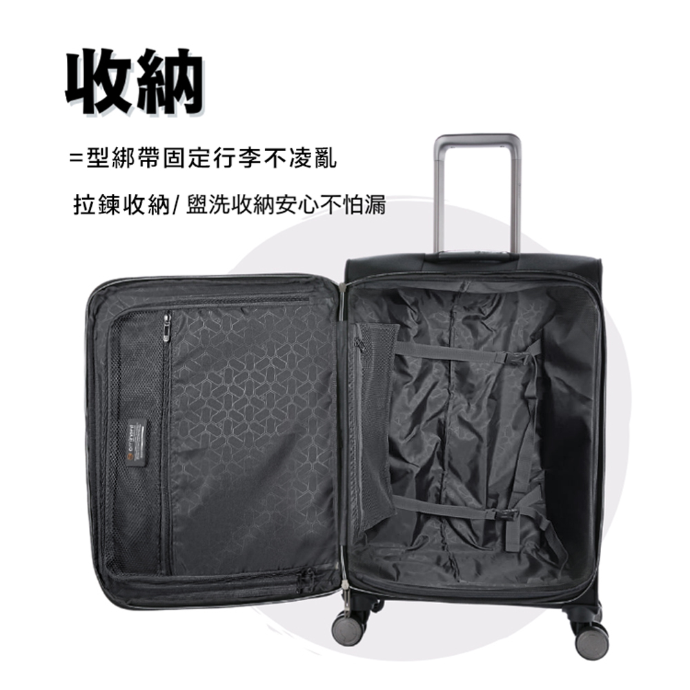 收納 型綁帶固定行李不凌亂 拉鍊收納盥洗收納安心不怕漏 