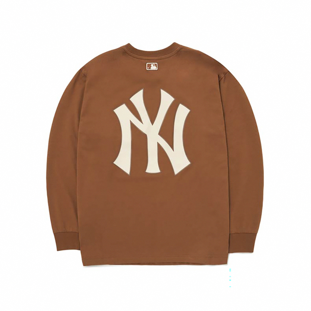 MLB 童裝 長袖T恤 紐約洋基隊(7ATSB0124-50