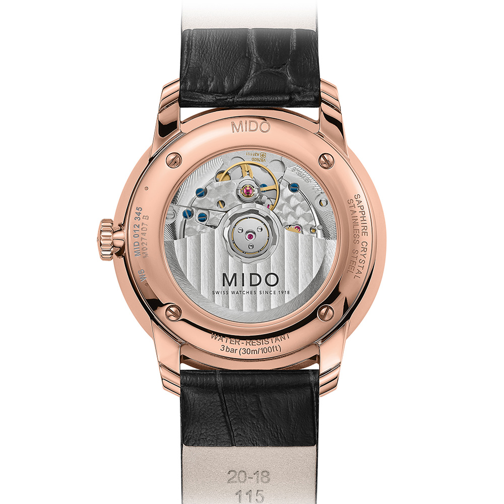 MIDO 美度 BARONCELLI 永恆系列 超薄復刻機械