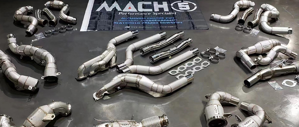 Mach5 BMW F30 / F31 高流量帶三元催化排氣