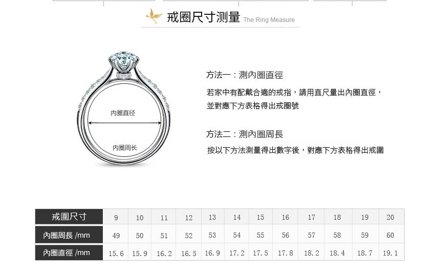 æåå°ºå¯¸æµé The Ring Measure