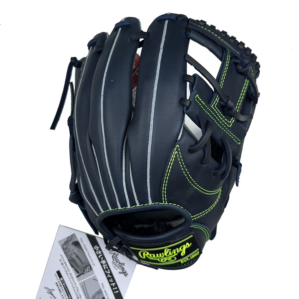 RAWLINGS 少年用工字檔棒球手套 約11吋 深藍色(G