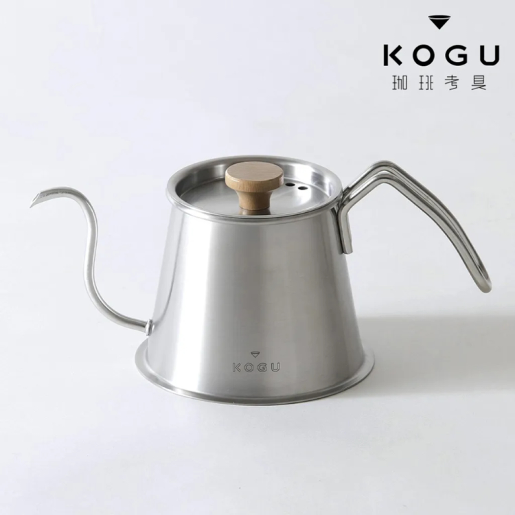 KOGU 珈琲考具 細嘴手沖咖啡壺含蓋-500ml(精巧的S