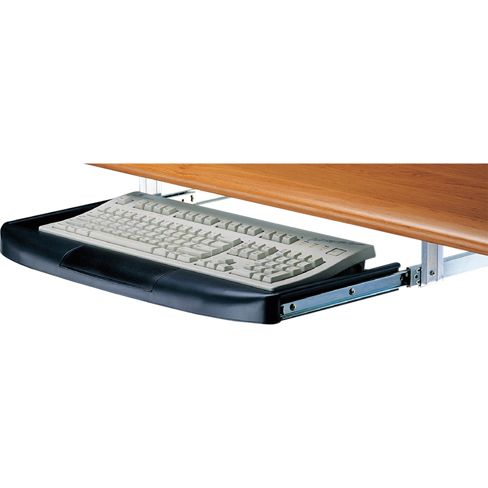 【NICK 】經濟型塑鋼鍵盤架（二色可選）(NICK/鍵盤架
