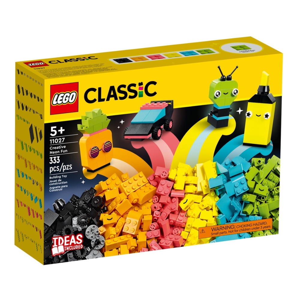 LEGO 樂高 #11027 創意螢光趣味套裝 推薦