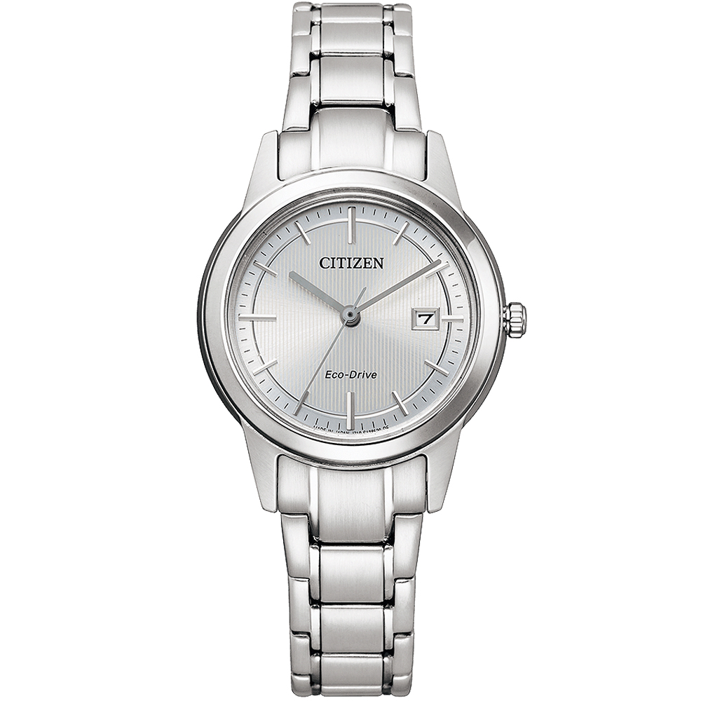 CITIZEN 星辰 Eco-Drive 光動能日期視窗女錶