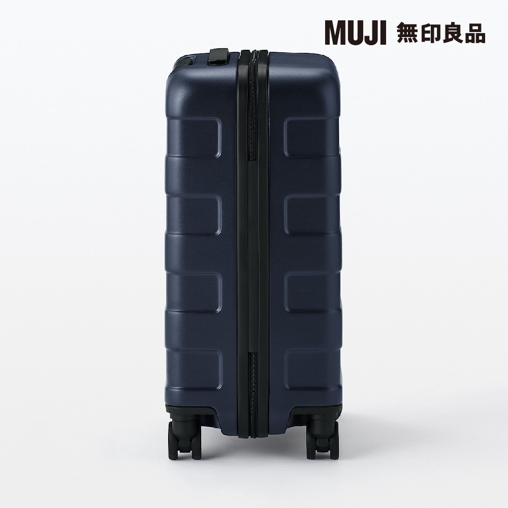 MUJI 無印良品 四輪硬殼止滑拉桿箱36L(深藍)折扣推薦