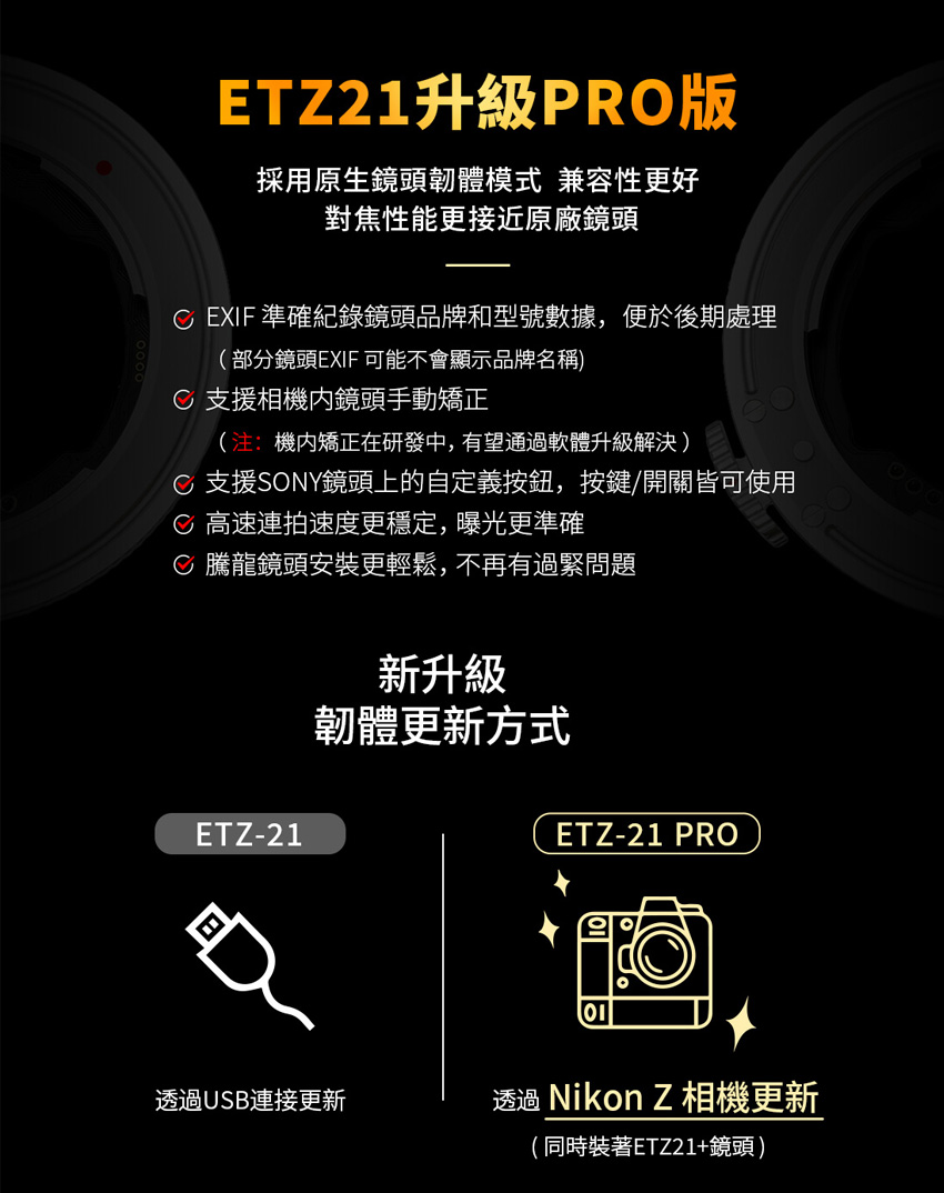 Megadap 迦百列 ETZ21 Pro SONY E 轉