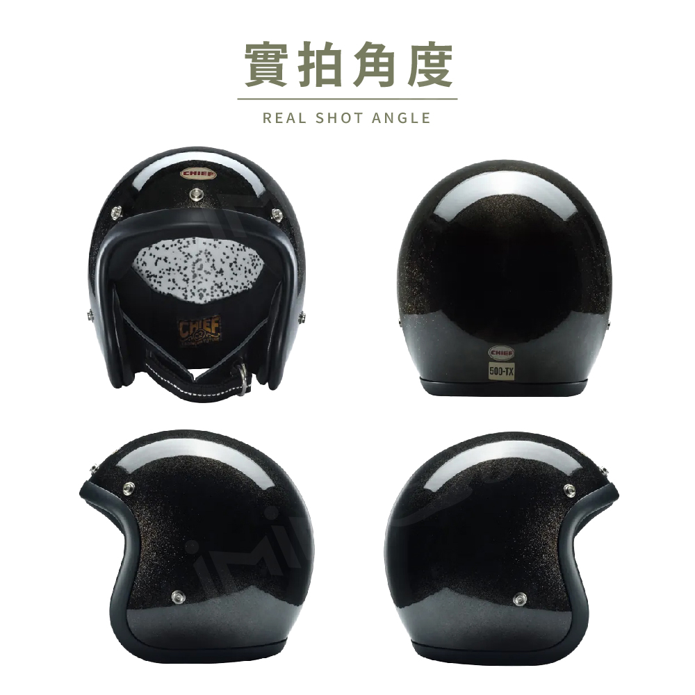 Chief Helmet 500-TX Dark Grey 