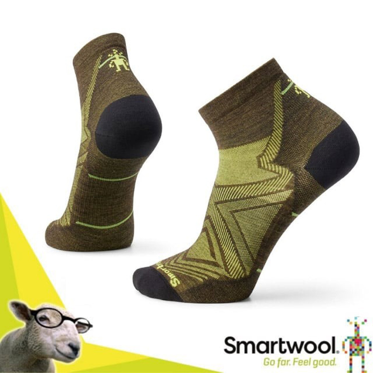 SmartWool 美麗諾羊毛 機能跑步超輕減震低筒襪(SW