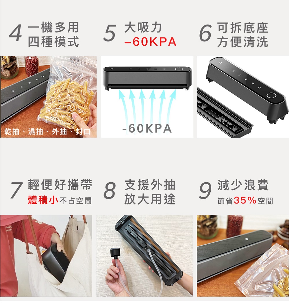 乾抽、湿抽、外抽、封口