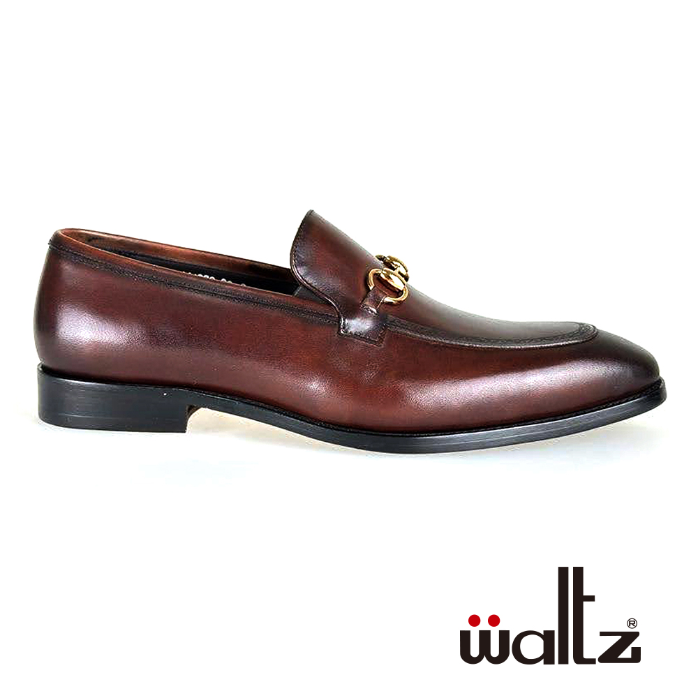 Waltz 質感 牛皮紳士鞋 真皮樂福鞋(3W111068-