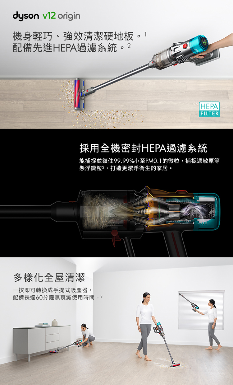 dyson 戴森 V12 Fluffy Origin SV4