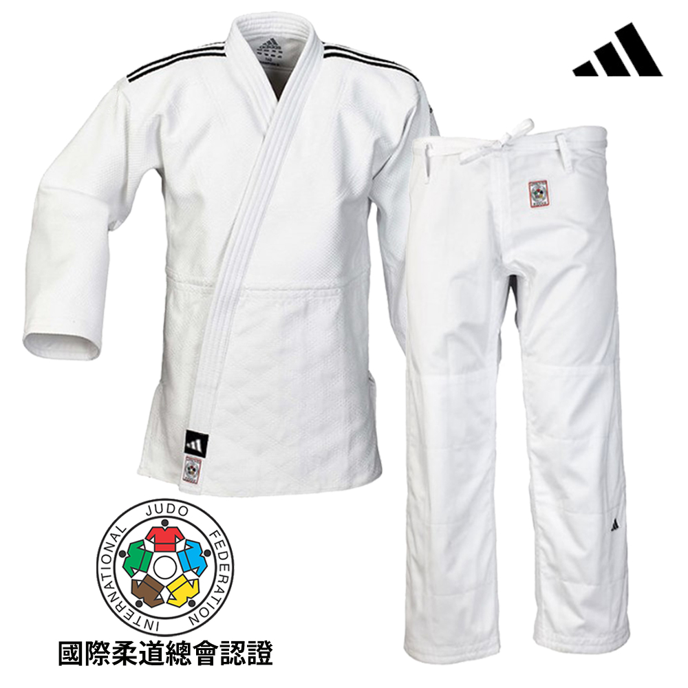 adidas 愛迪達 IJF認證紅框柔道服(JUDO 武道 