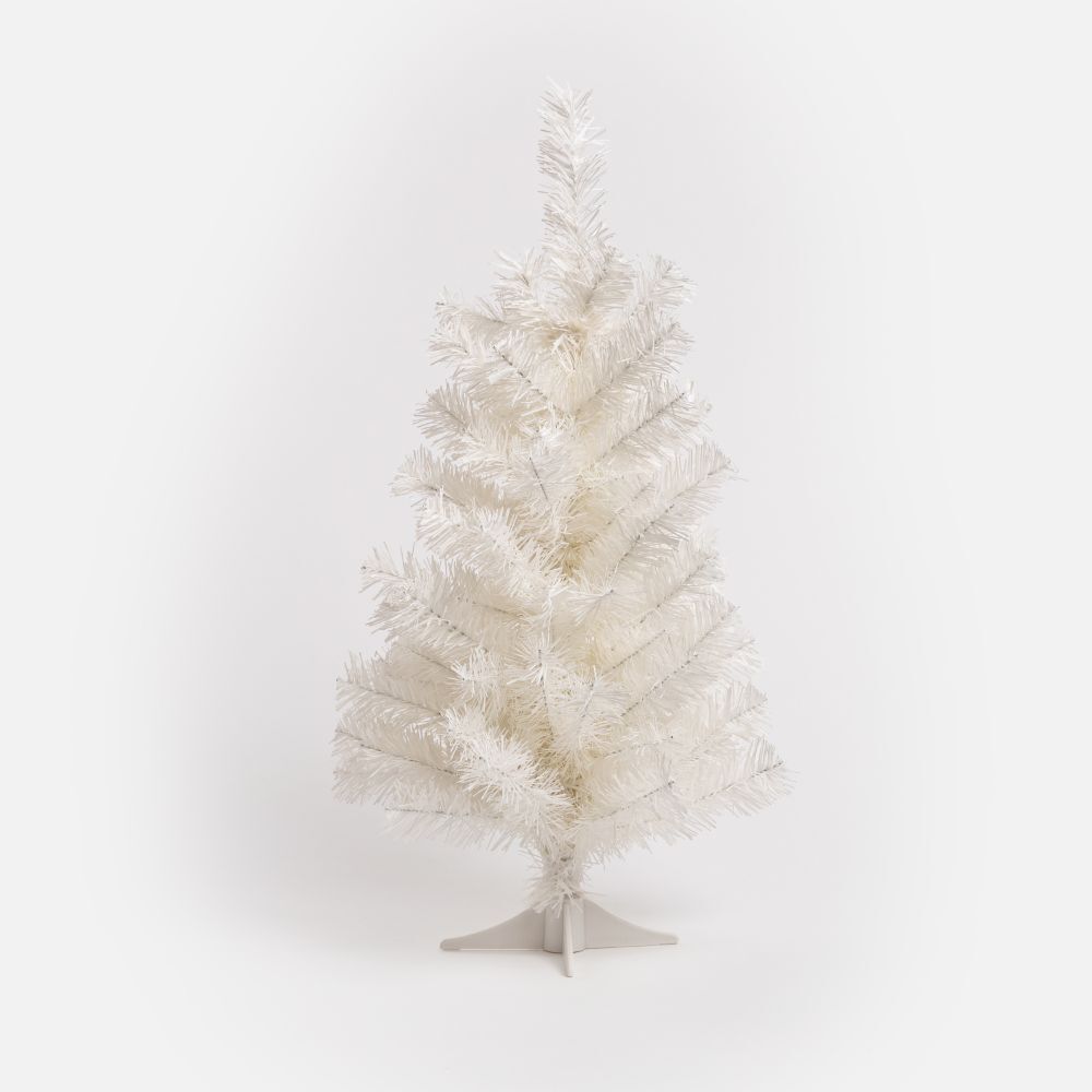 HOLA 奧可利風格聖誕樹60cm 奶白折扣推薦