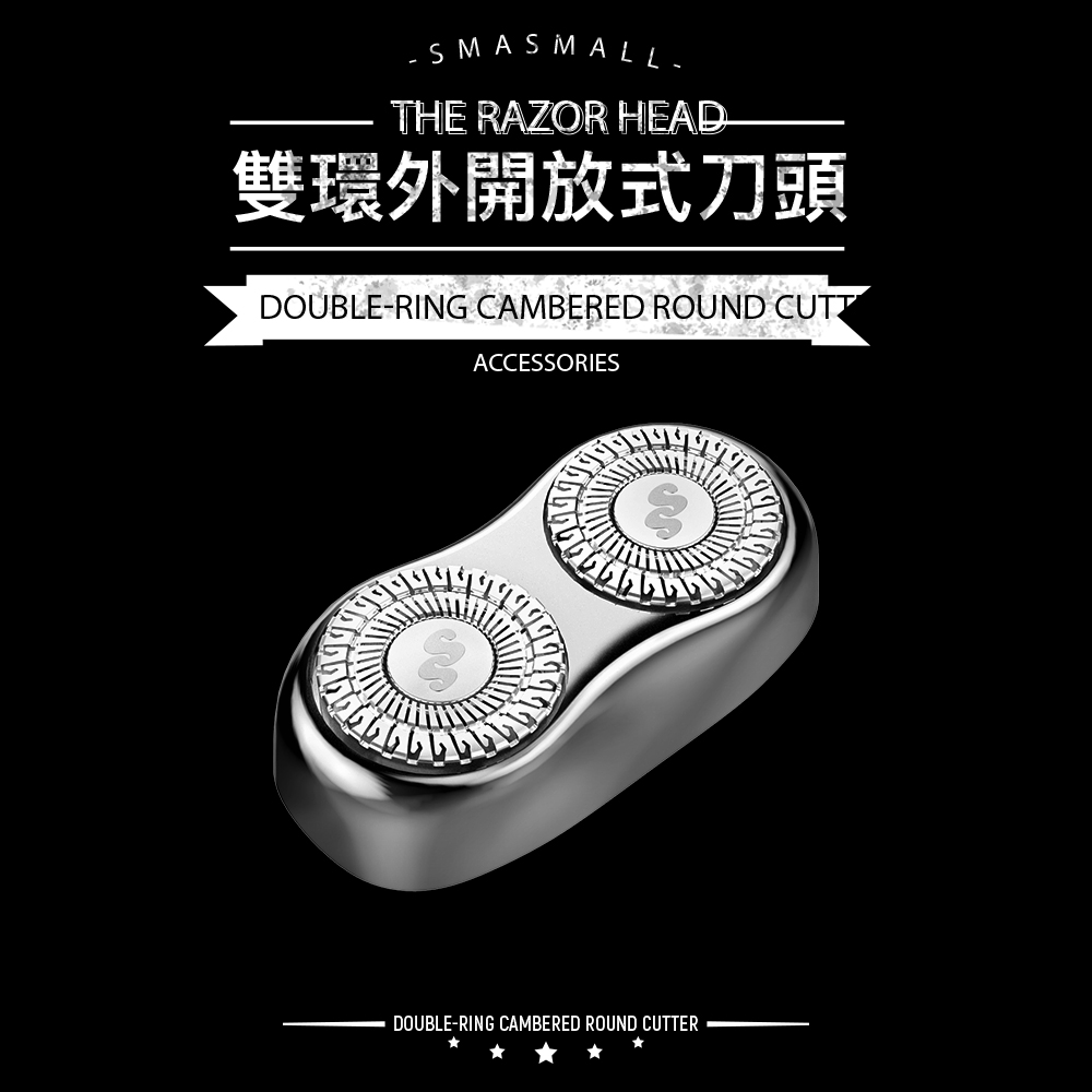 雙環外開放式刀頭 