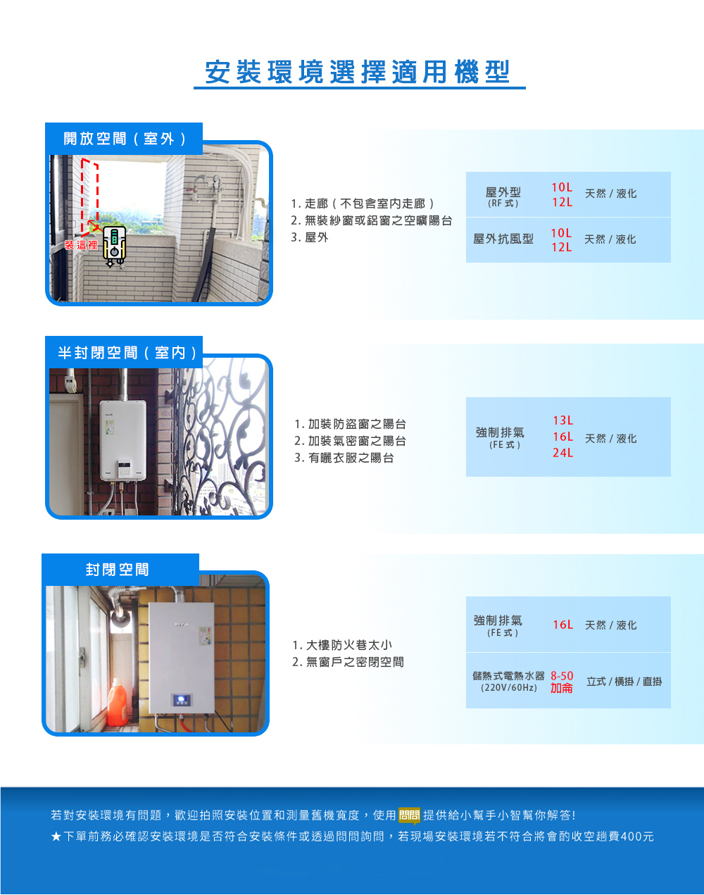 莊頭北 加強抗風型熱水器_屋外型12L(TH-5127ARF