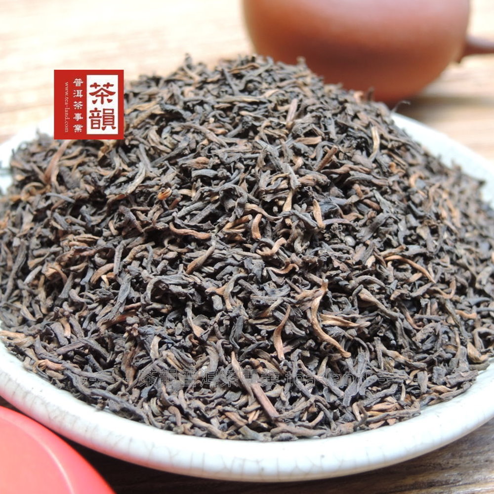 茶韻 普洱茶2009年珍藏金針白蓮熟散茶150gx2雙罐組 