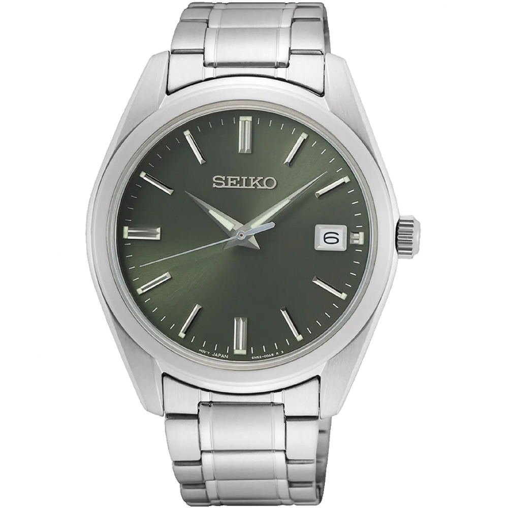 SEIKO 精工 CS 城市簡約手錶-40.2mm 聖誕禮物