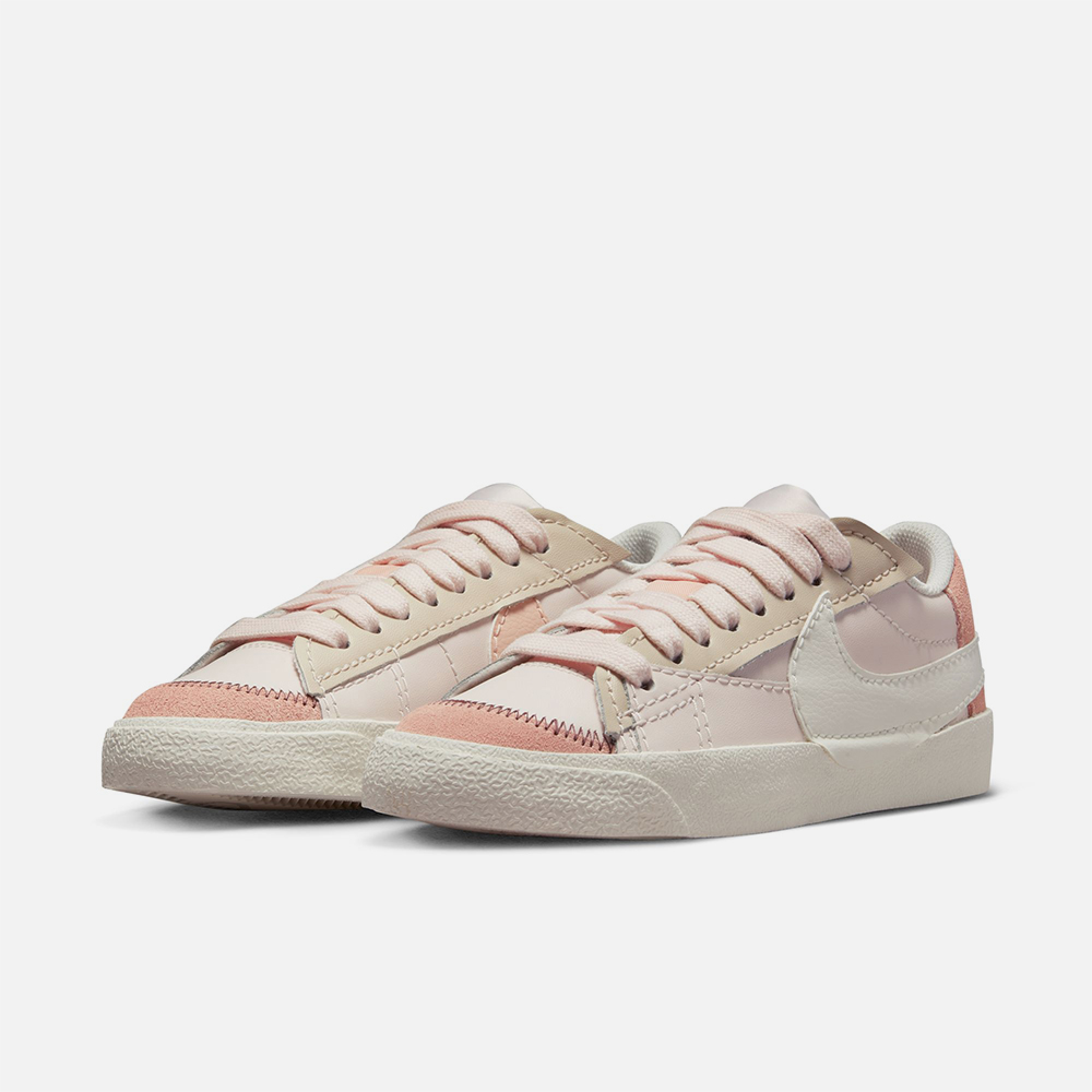 NIKE 耐吉 休閒鞋 拼接_女_粉紅_BLAZER JUM