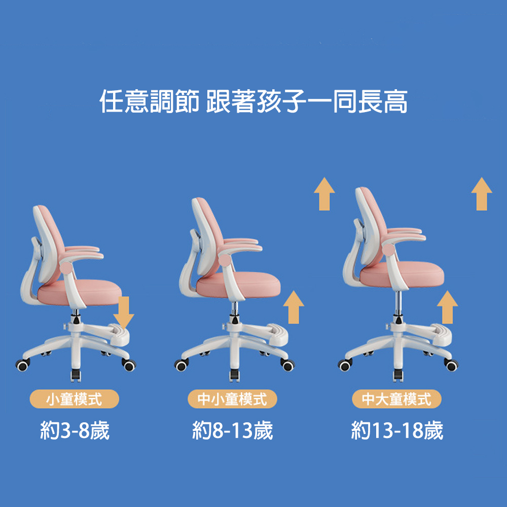 任意調節 跟著孩子一同長高