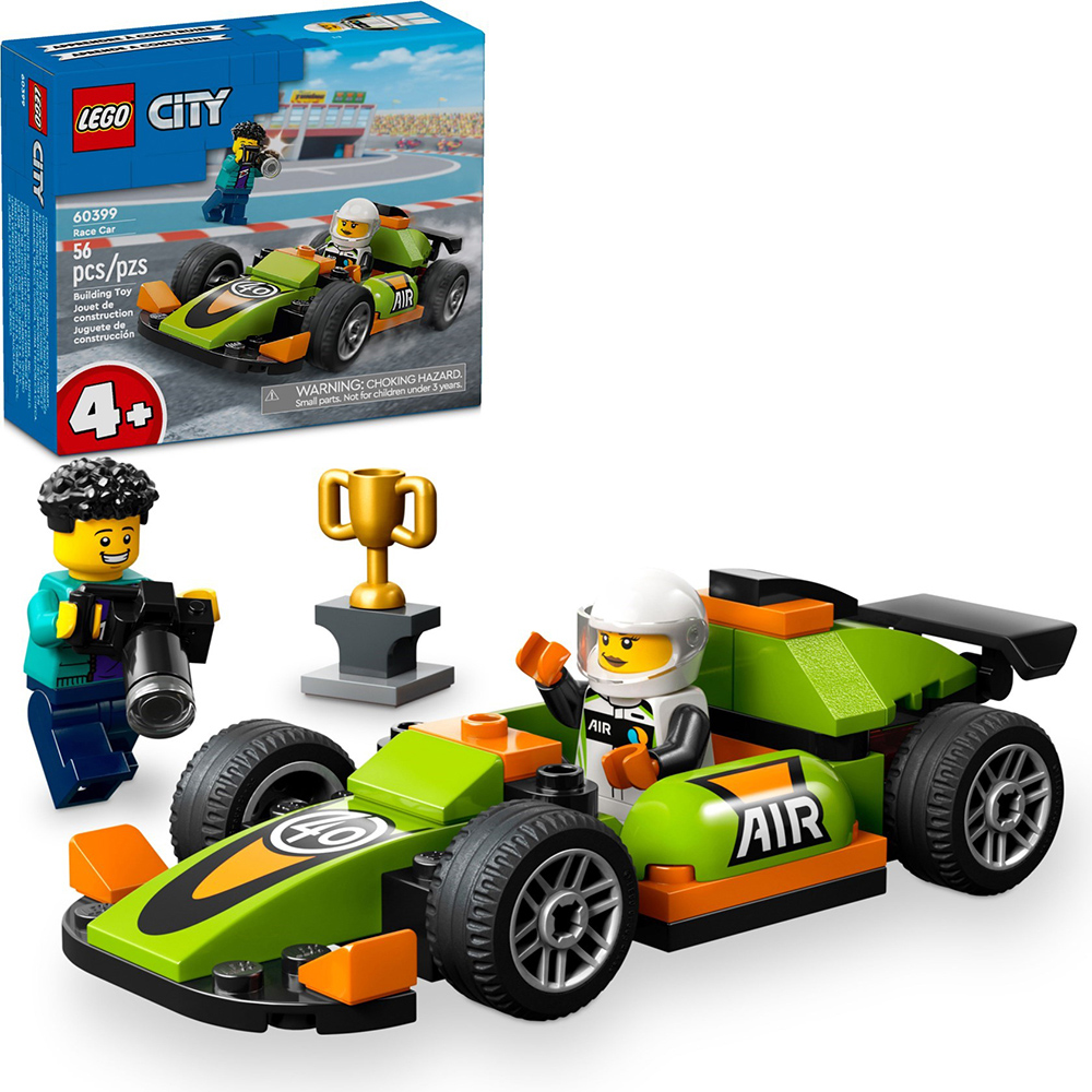 LEGO 樂高 LT60399 城市系列 - 綠色賽車好評推