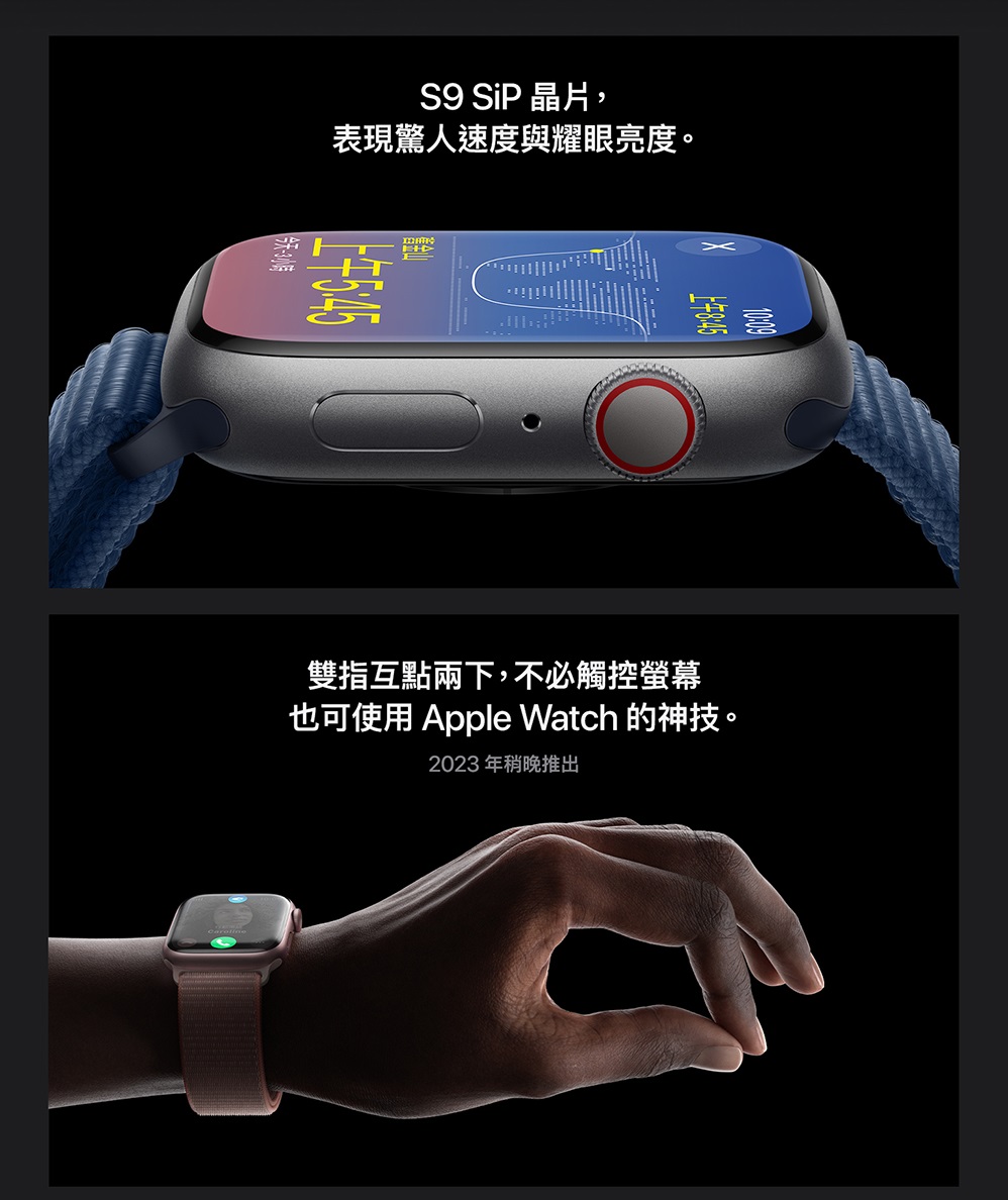 不鏽鋼錶帶組 Apple 蘋果 Apple Watch S9