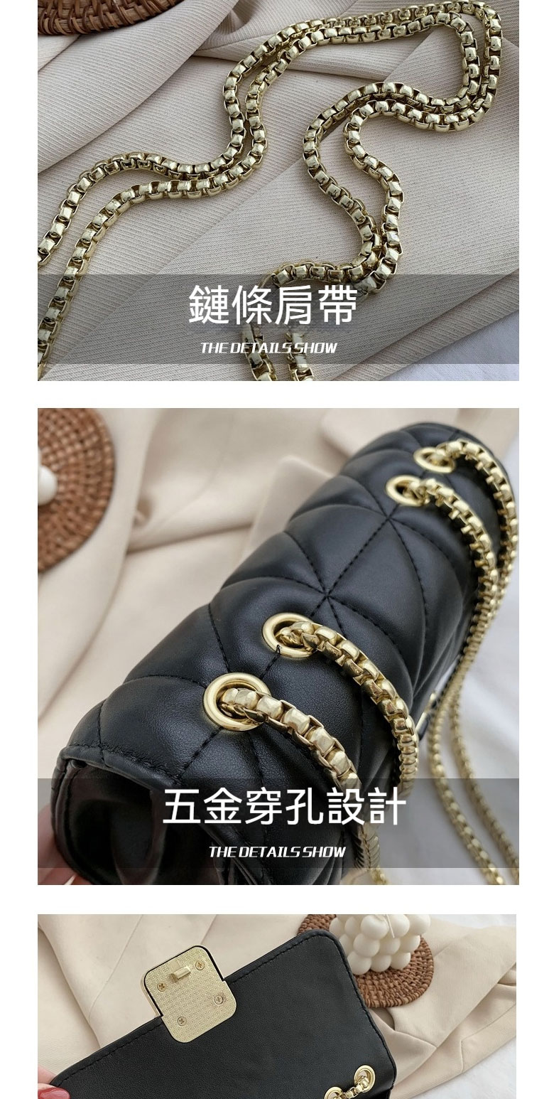 鏈條肩帶 五金穿孔設計 