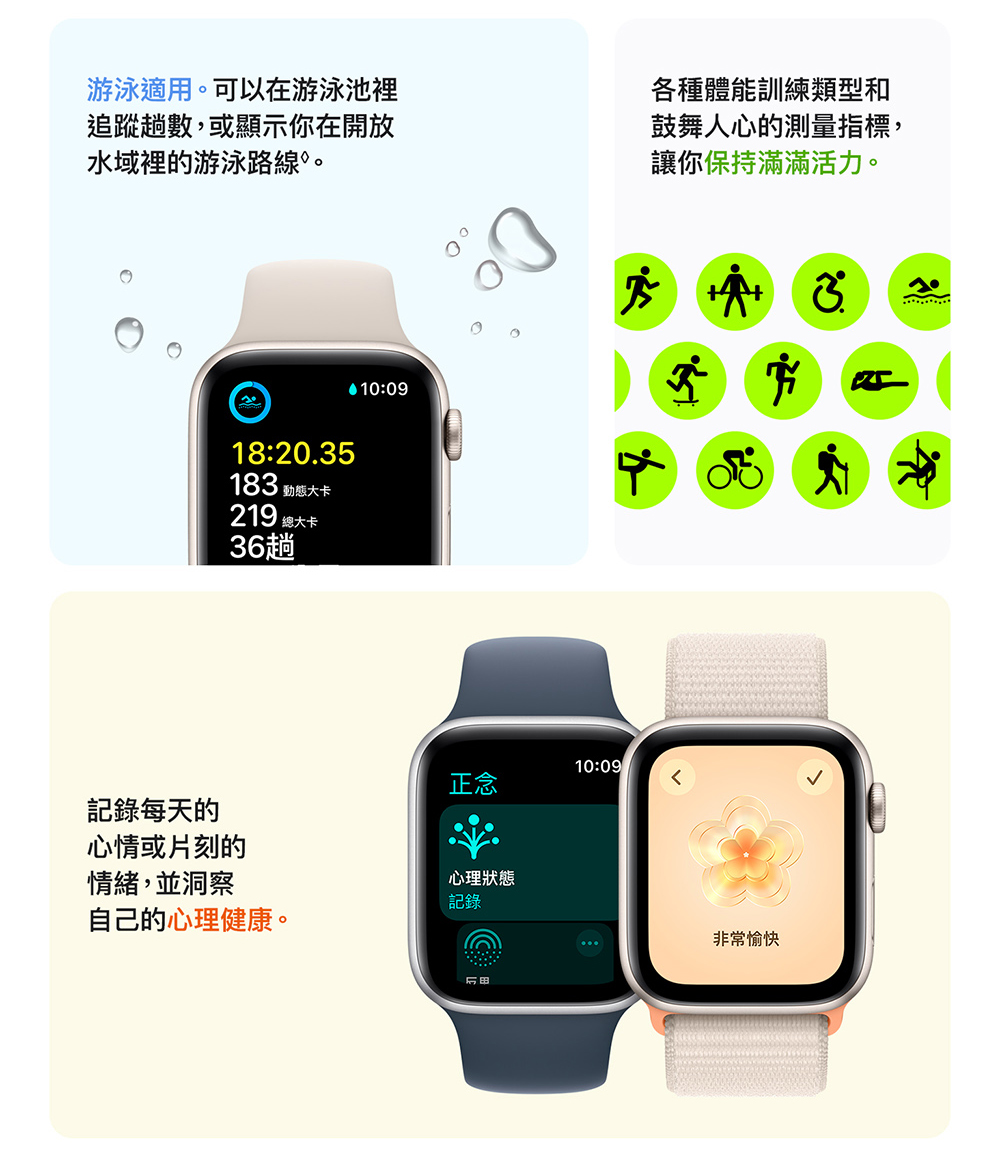 不鏽鋼錶帶組 Apple 蘋果 Apple Watch SE