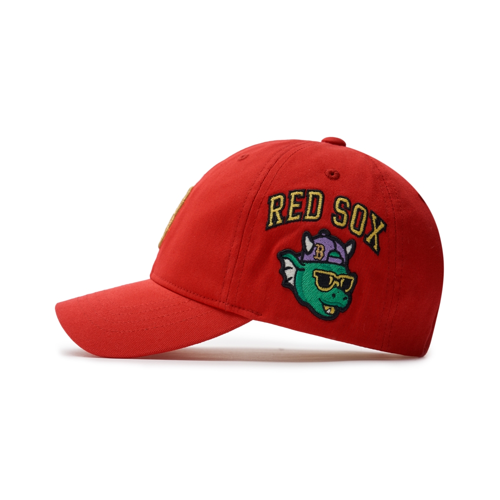 MLB 童裝 可調式棒球帽 童帽 龍年限定系列 紅襪隊(7A