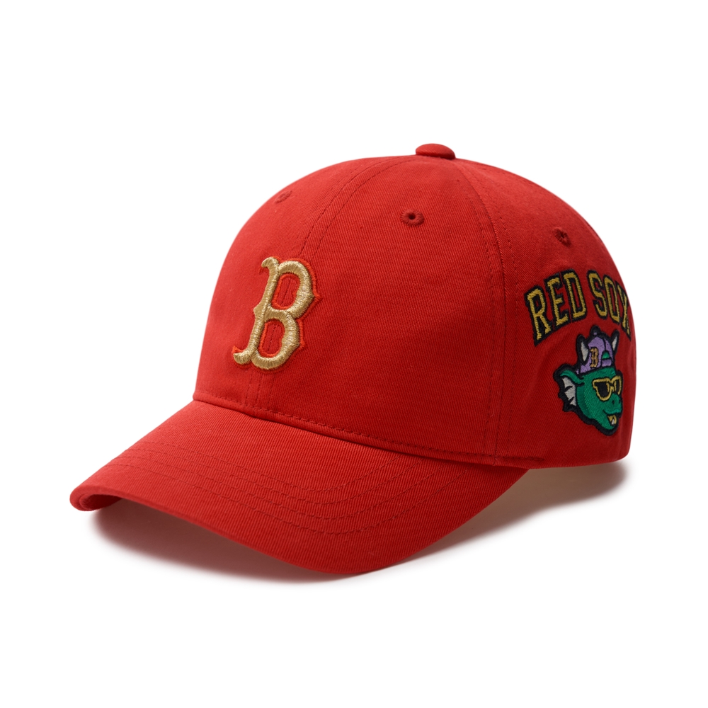 MLB 童裝 可調式棒球帽 童帽 龍年限定系列 紅襪隊(7A