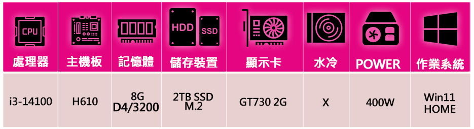 NVIDIA i3四核GT730 Win11{心靈寧靜}文書