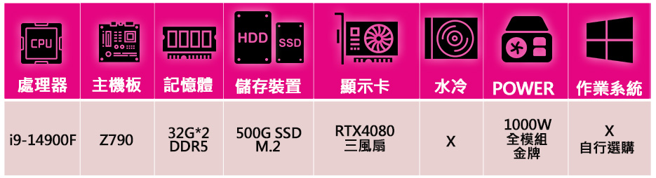 微星平台 i9二四核Geforce RTX4080{心情旗}