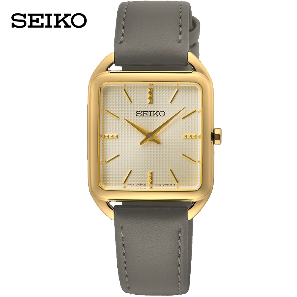 SEIKO 精工 CS系列 簡約方形女錶 指針錶 手錶 禮物