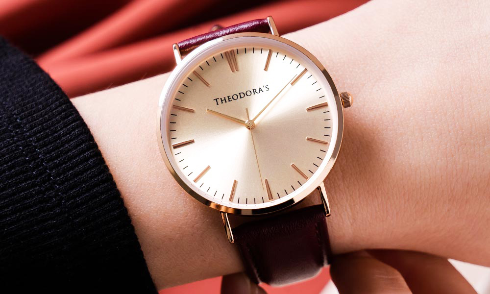 THEODORA’S 希奧朵拉 Hera 簡約中性款真皮腕錶