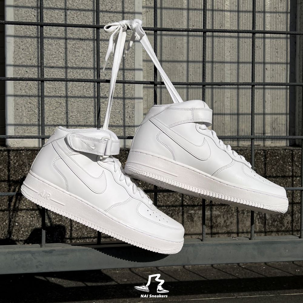 NIKE 耐吉 NIKE AIR FORCE 1 MID 全