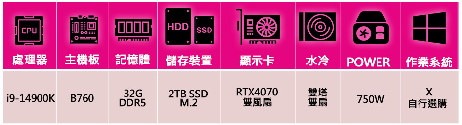 NVIDIA i9二四核Geforce RTX4070{遠見