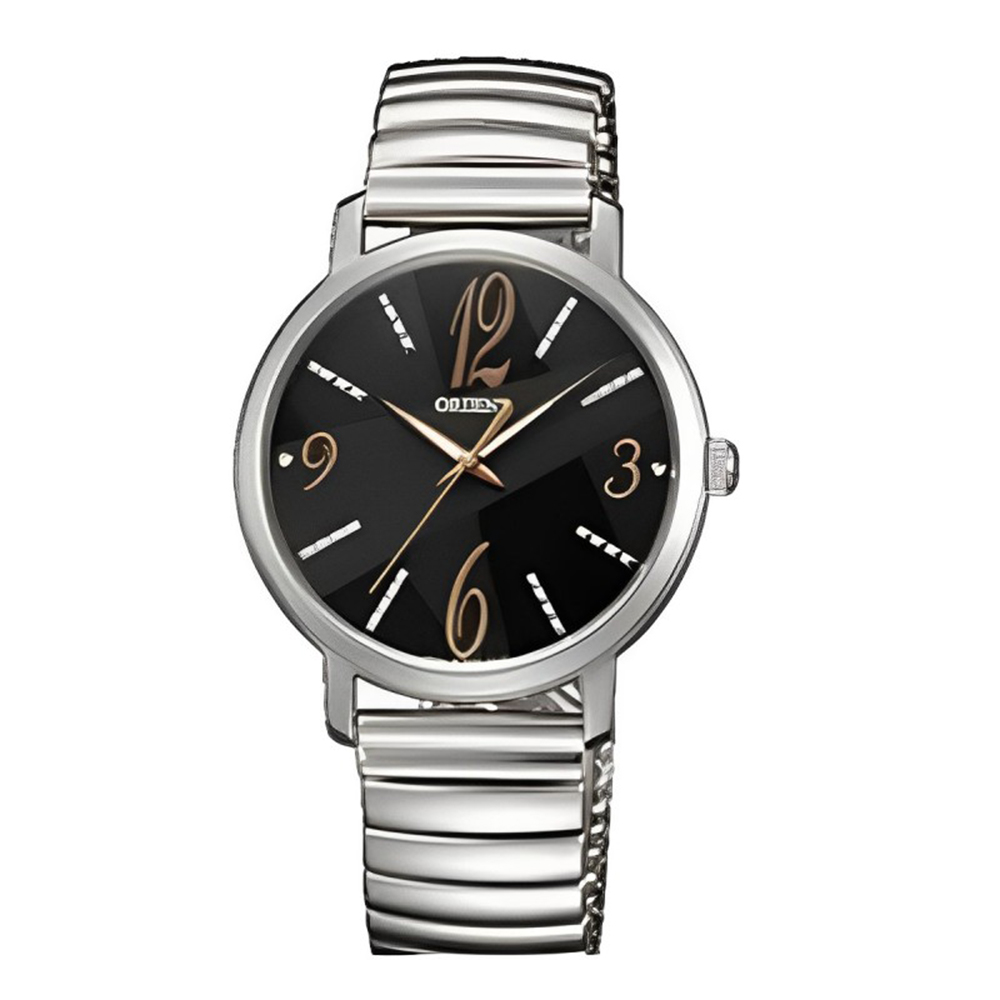 ORIENT 東方錶 官方授權T2 黑色時尚 石英女腕錶-錶