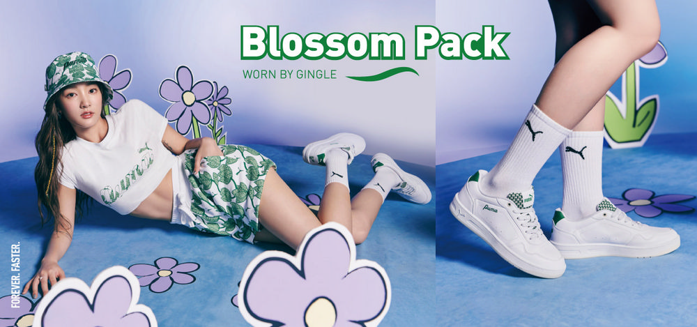 PUMA官方旗艦 Court Classy Blossom 