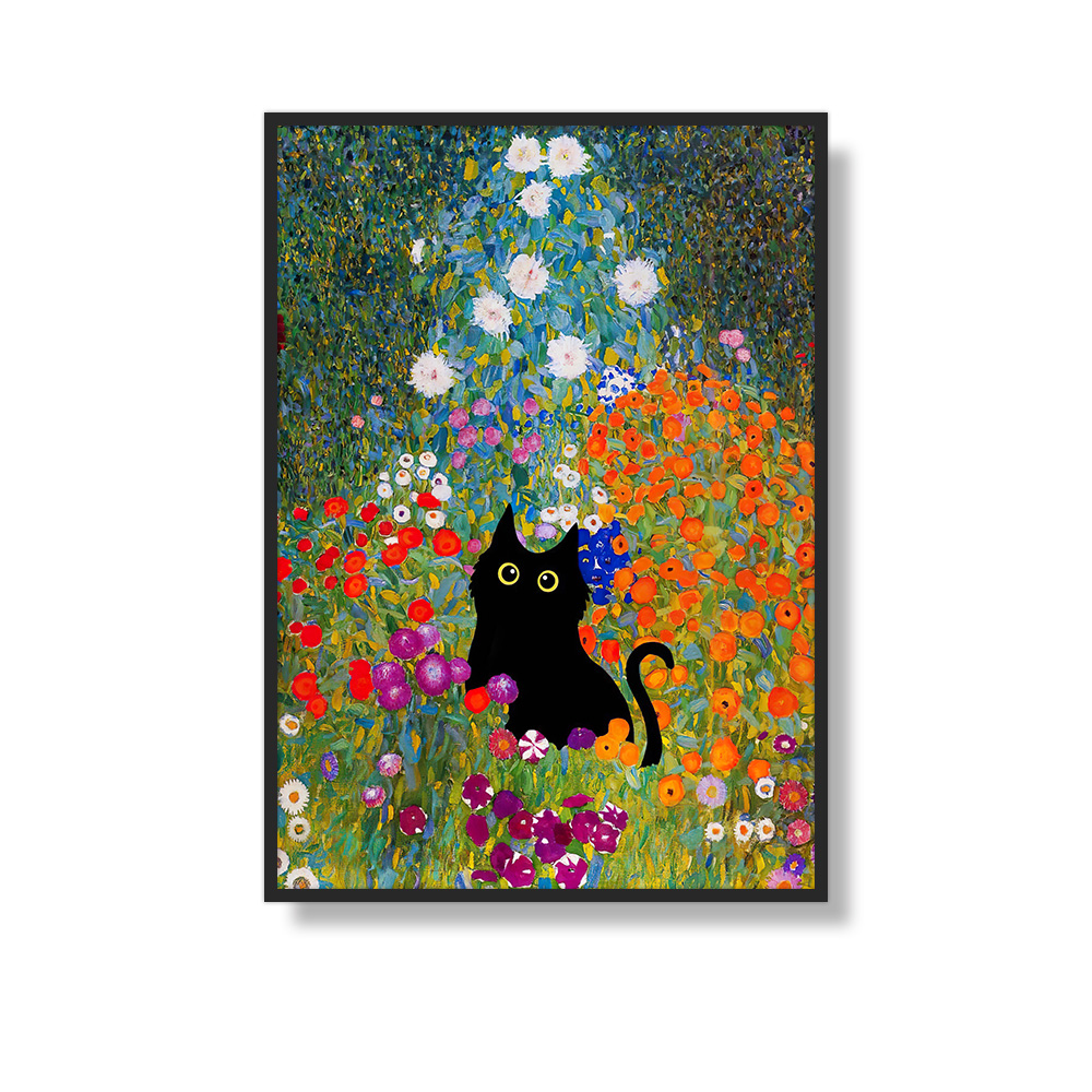 Lifedecor 森活小飾 CAT•花園_40*60cm(