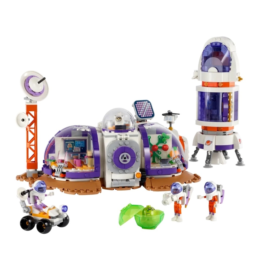 LEGO 樂高 #42605 火星太空基地和火箭評價推薦