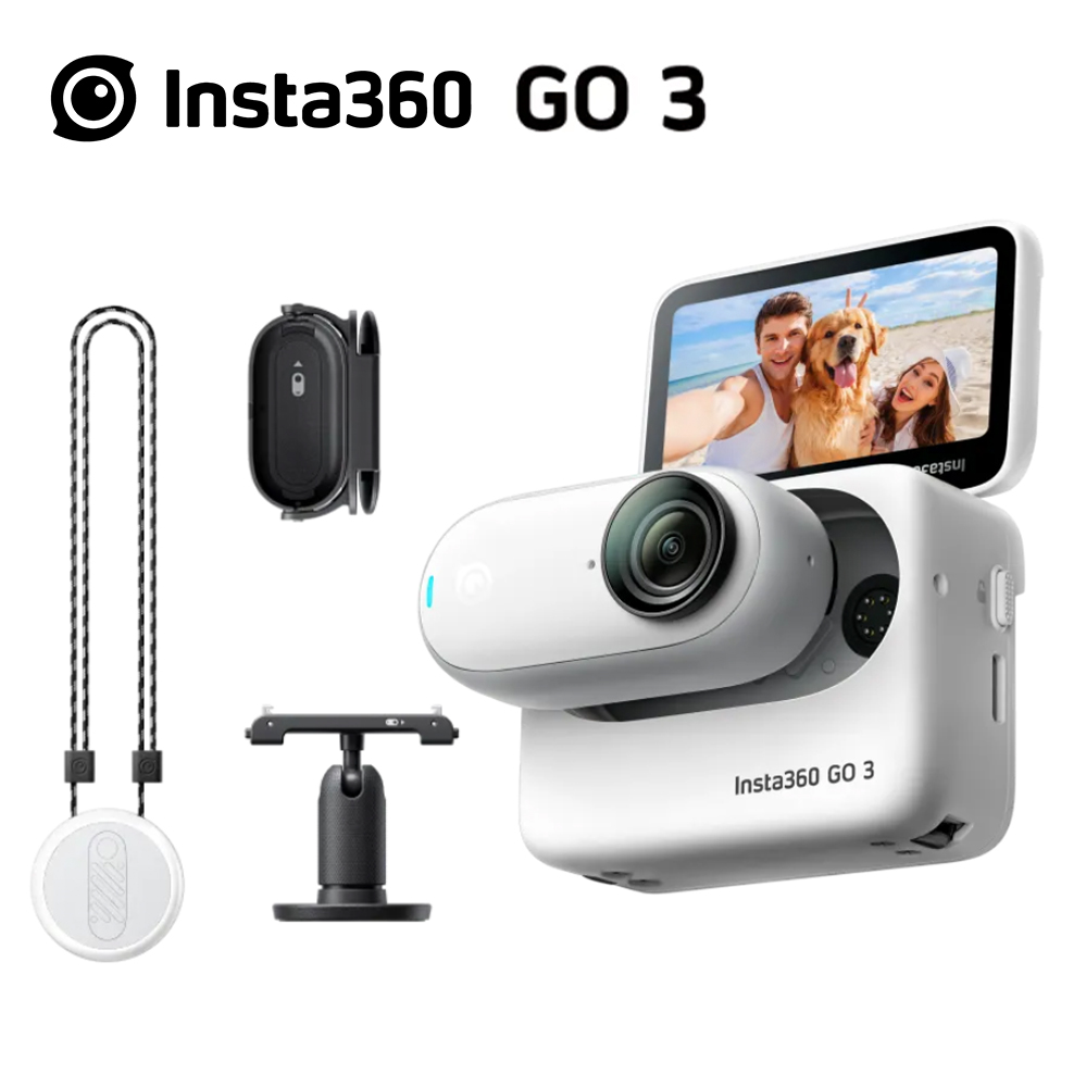 Insta360 GO 3 128GB 運動攝影機＋原廠自拍