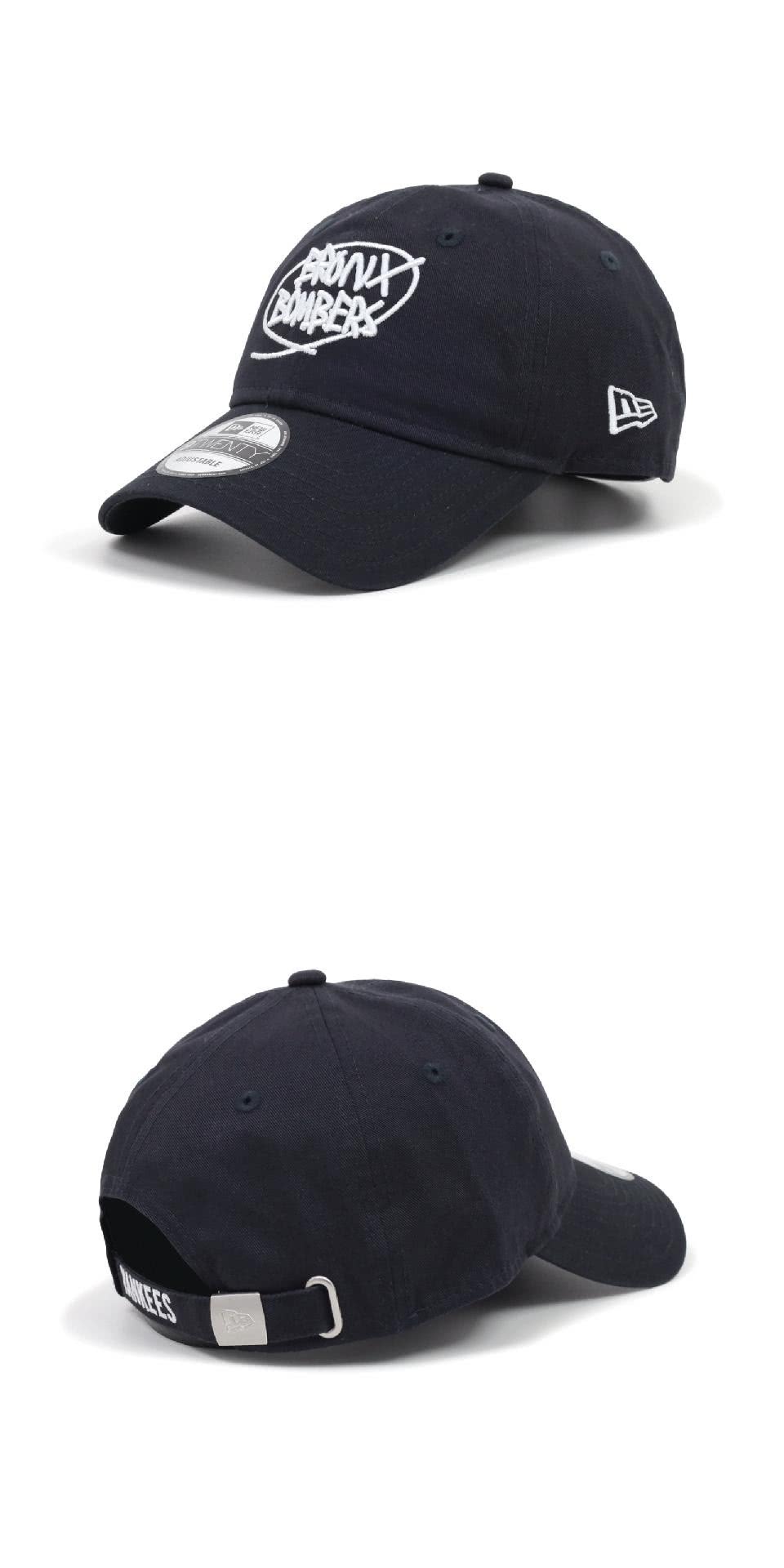 NEW ERA 棒球帽 MLB 藍 白 920帽型 可調式帽